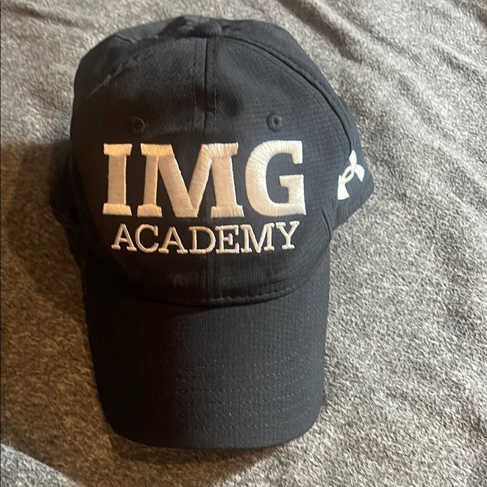 Under Armour Black and Gray Cap